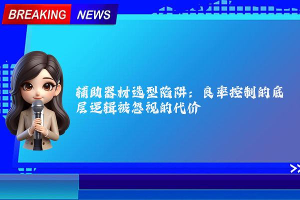 辅助器材选型陷阱：良率控制的底层逻辑被忽视的代价